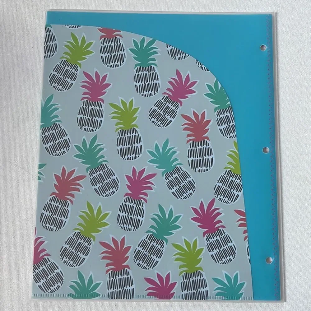 6 pocket organizer folder The Good Vibes